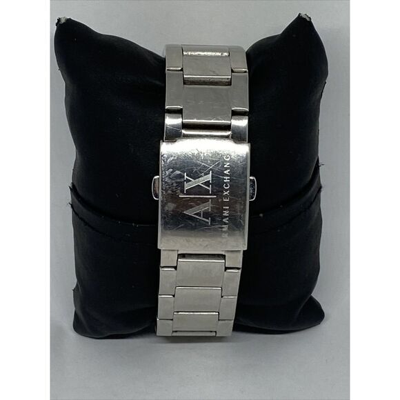 Armani Exchange AR-1709 Men Stainless Steel Analog Black Dial Quartz Watch JK231 - Picture 6 of 12